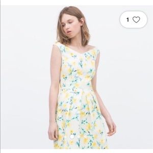 Zara summer dress floral 🌸 EUC